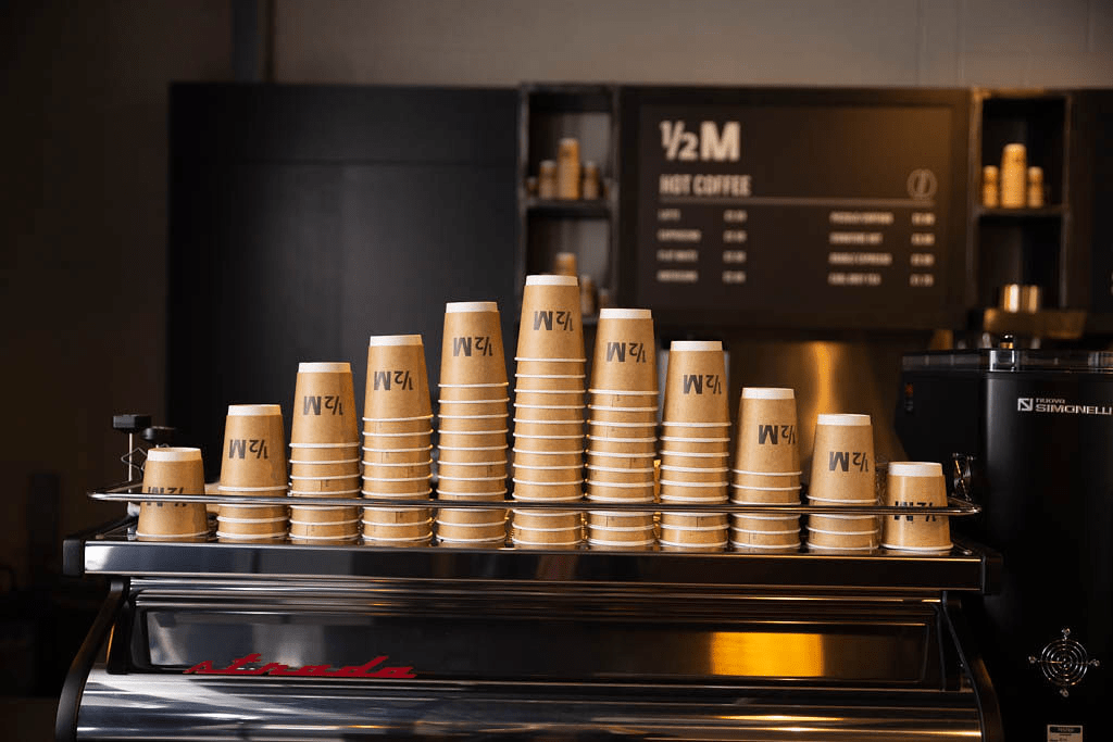 Saudi specialty coffee brand, Half Million - | UK Mayfair - (Credits: Half Million)