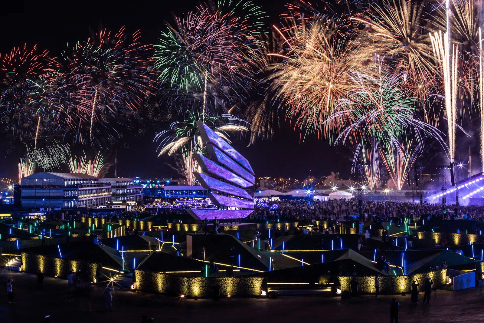 From music to immersive art, every corner of the 1001 music festival in Riyadh is made to be explored (and posted). – (Credits: Nomad)