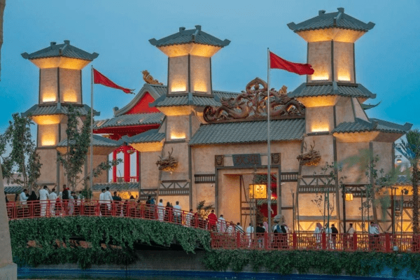 One of the largest Boulevard World zones - (Credits Saudi Gazette)