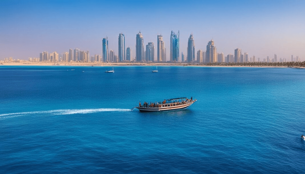 Experience the beauty of the Red Sea with boat tours in Jeddah. These tours offer a unique perspective on the stunning coastline (Credits: TourJive)