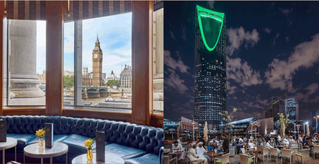 The UK is a multicultural hotpot | Saudi restaurants in London (Credits: Olive Magazine/Everyday Saudi)