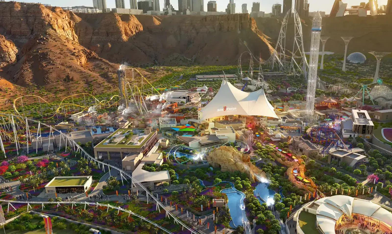 Six Flags Qiddiya City: The Thrill Capital in the Kingdom Finally Awakens on December 31st
