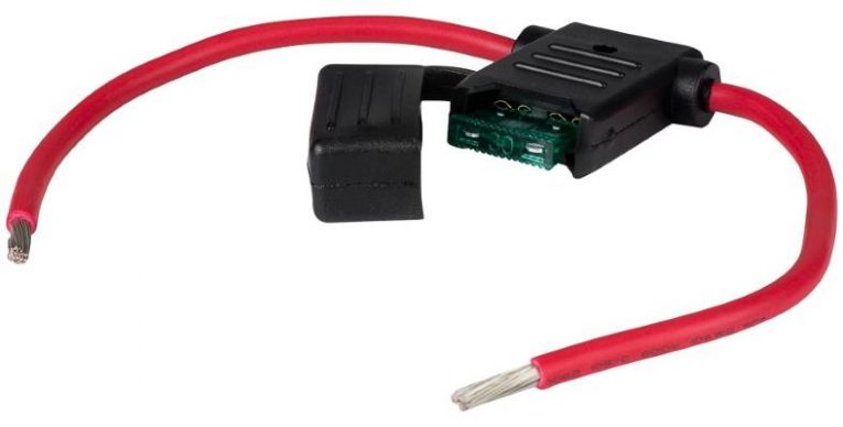 10 ga molded amp wiring kit fuse holder example
