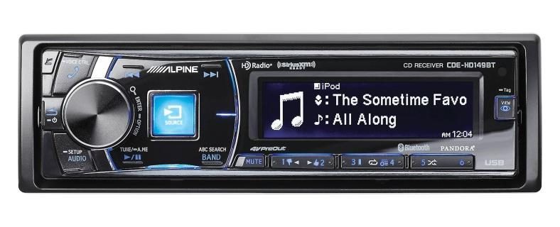 Alpine CDE-149BT front image