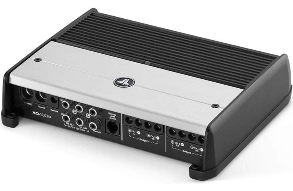 RB-XD400/4 amp side view