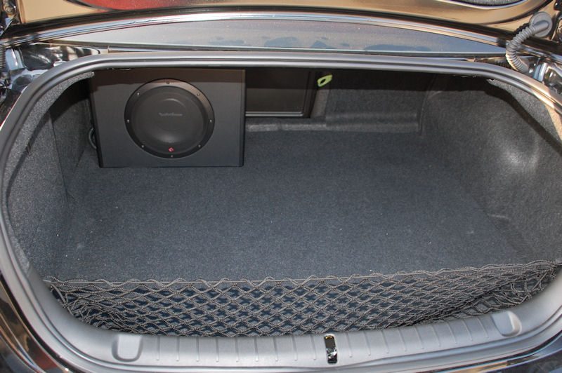 ockford Fosgate P300-12 in car trunk
