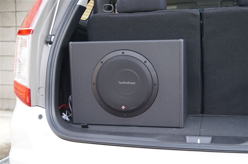 ockford Fosgate P300-12 in SUV cargo space