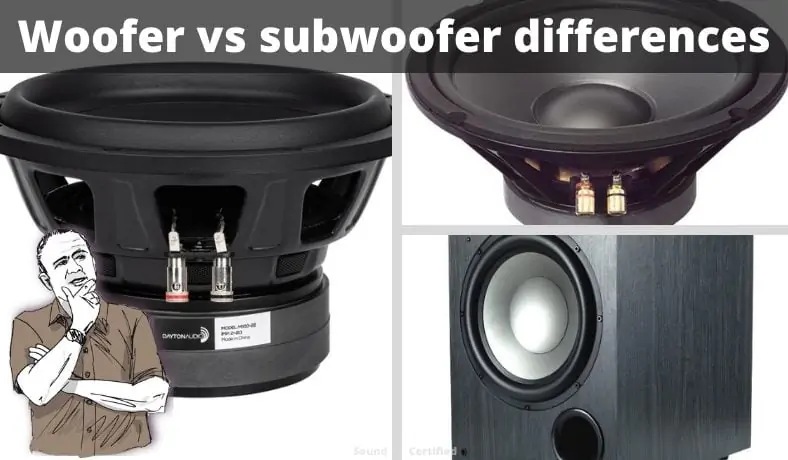 woofer vs subwoofer difference article main image