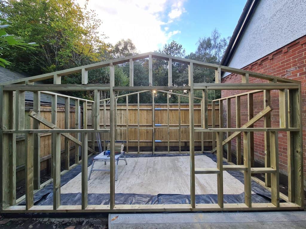 Bespoke Garden Rooms Timber Frame