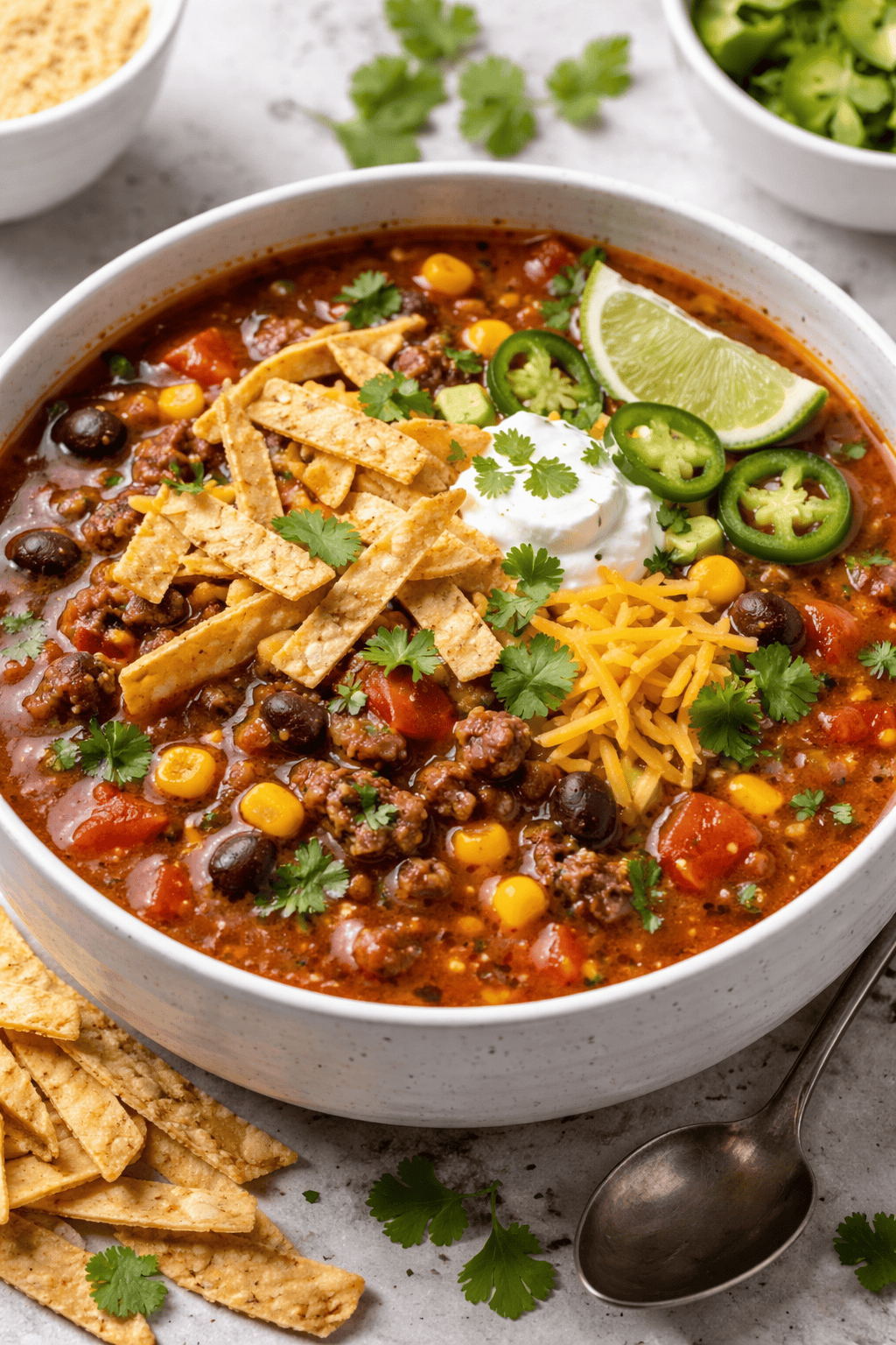 the best taco soup