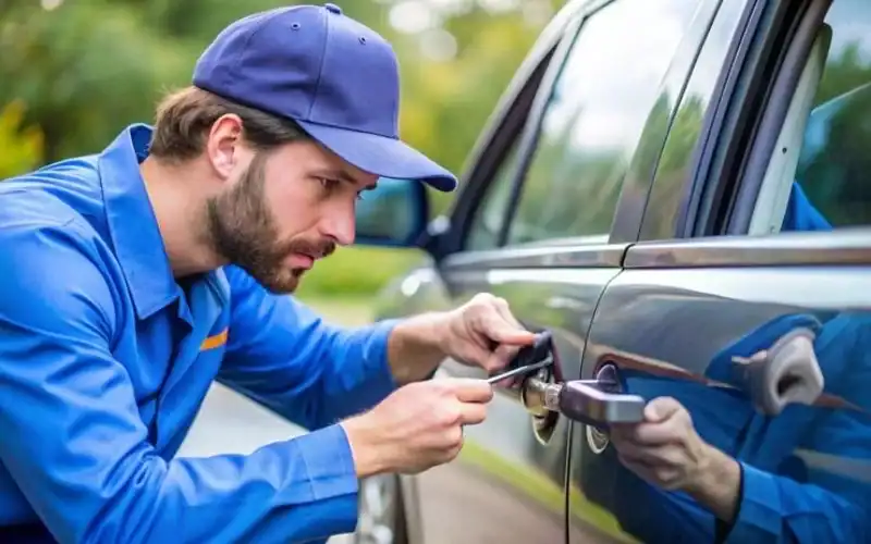 Professional car lockout assistance and key replacement.