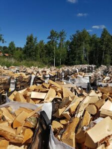 Bois de chauffage sec