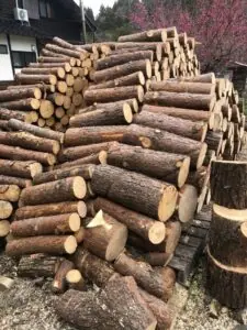 Bois de chauffage sec