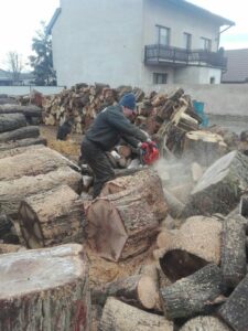 Bois de chauffage sec