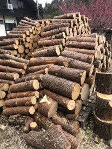 Bois de chauffage sec