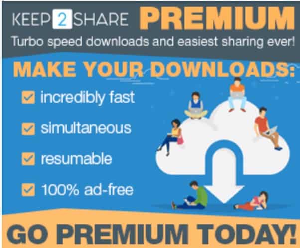 Get Keep2Share Premium