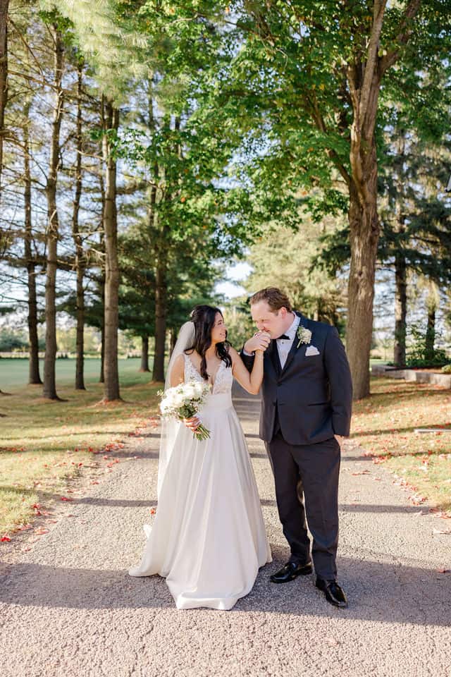Aditi and Conner's wedding at Thee Farm wedding venue in Kemptville near Ottawa