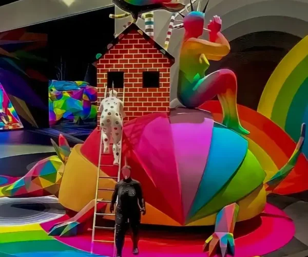 Art in Mexico CIty Okuda de San Miguel in Mexico City Things to do on Mexico City