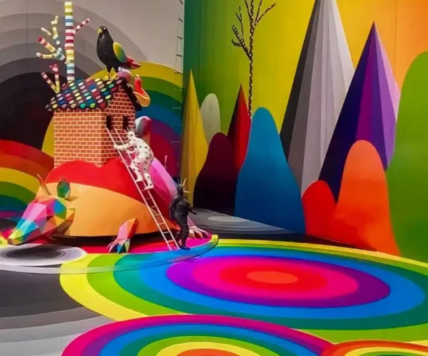 Art in Mexico CIty Okuda de San Miguel in Mexico City Things to do on Mexico City