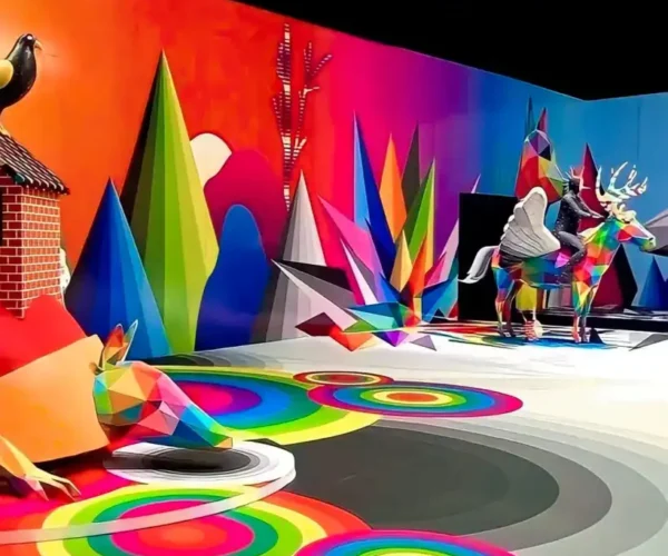 Art in Mexico CIty Okuda de San Miguel in Mexico City Things to do on Mexico City