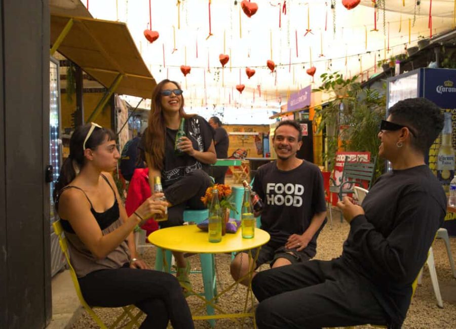 Food Hood Mexico culinary walking tour ending with group experience in Roma Condesa