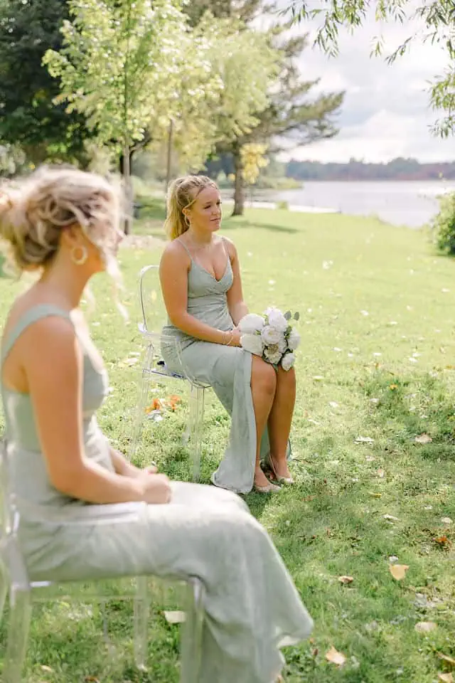 Town of Carleton Place officiant performing an elopement ceremony