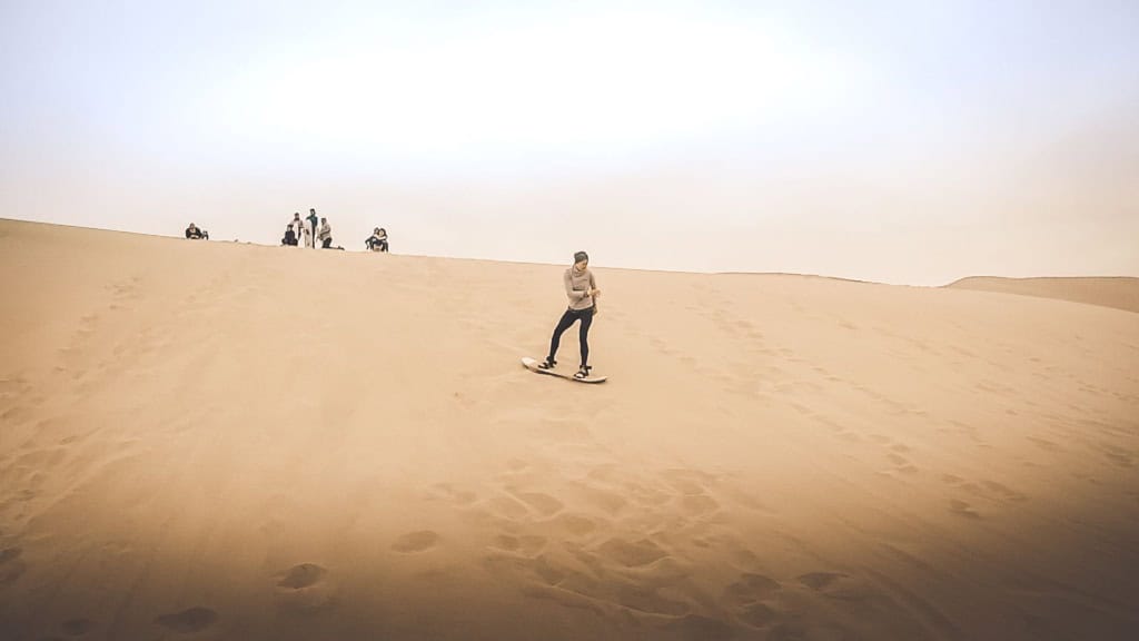 Peru - Huacachina - Dunes sandboarding 4
