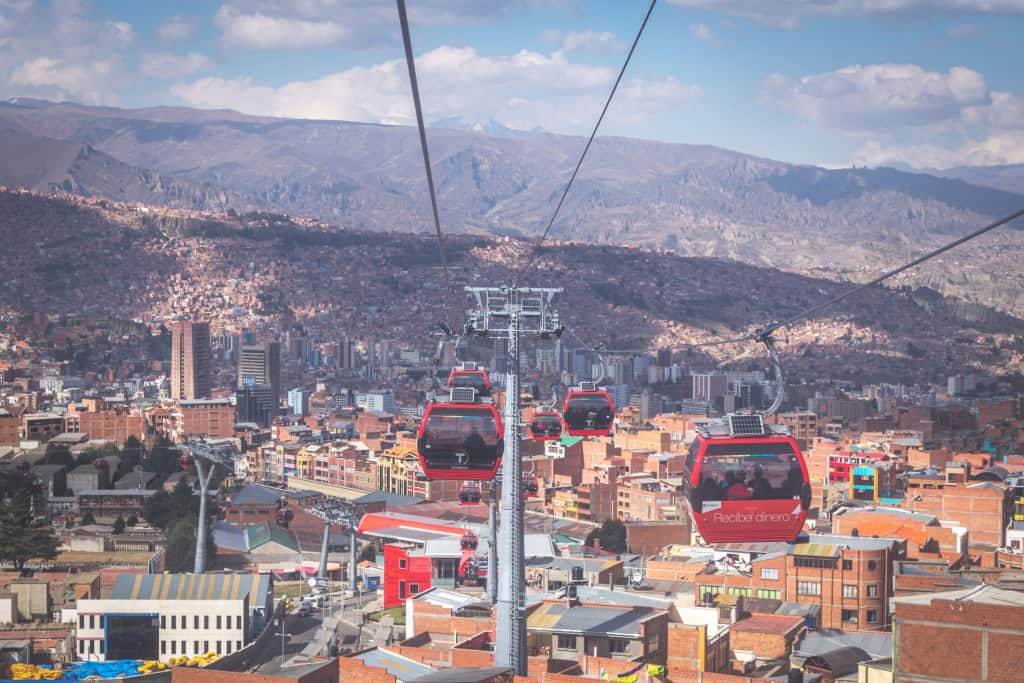Bolivia-La Paz-Cable Car2