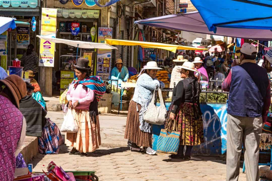 Bolivia - Copacabana - Market1