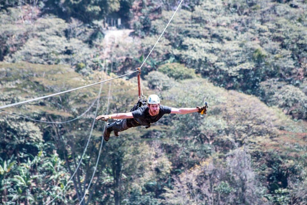 Peru - Salkantay Trek - Ziplining