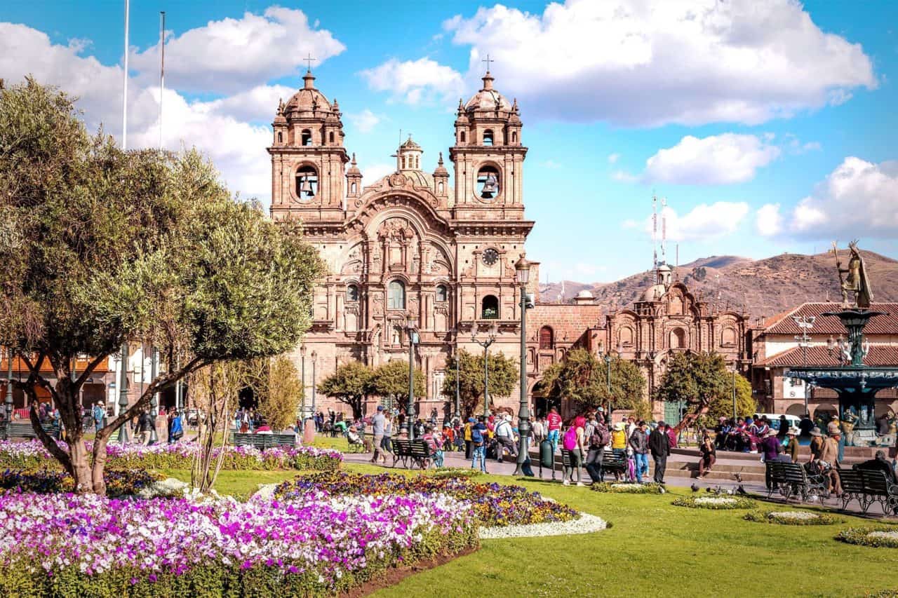 Peru - Cusco - plaza de armas