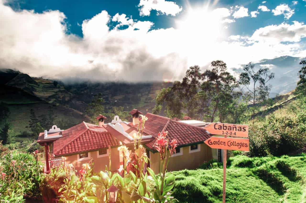 Ecuador - Quilotoa Loop - llullu llama view