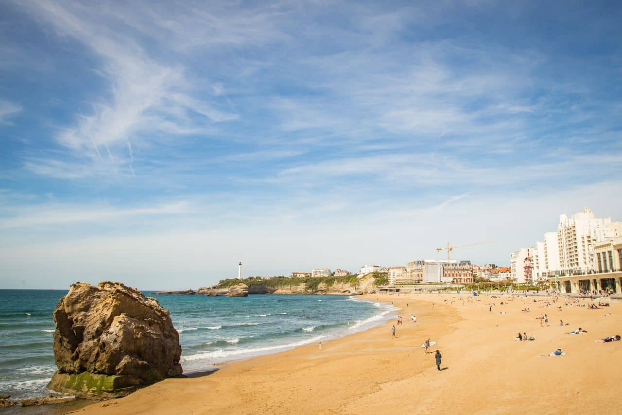 France - Biarritz - Grande plage