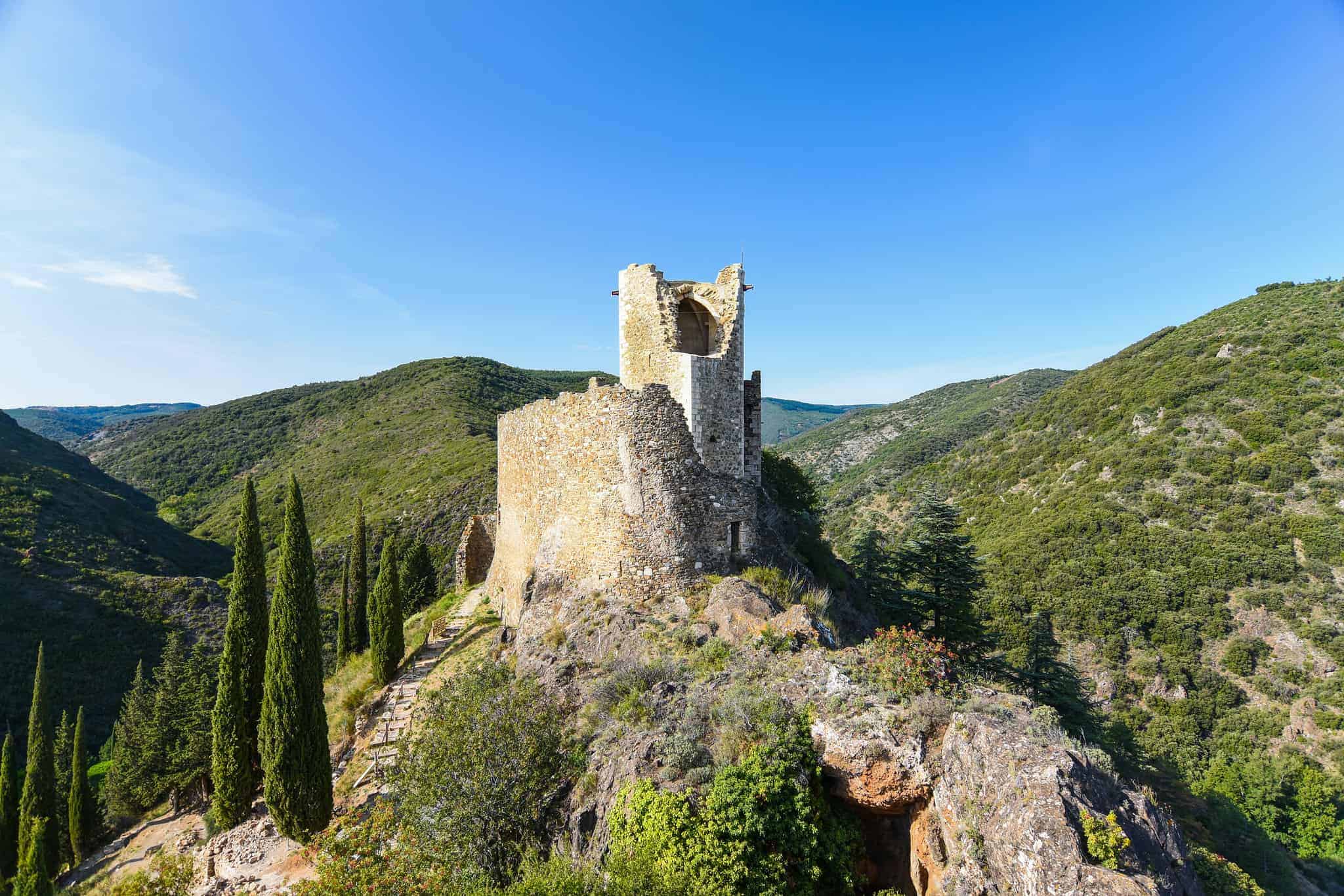 Les quatre Châteaux de Lastours
