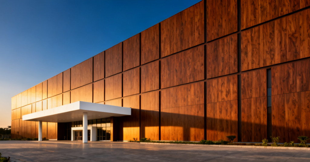 Timber finish ACP