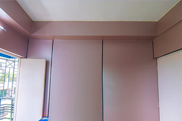 Interior ACP sheet Application in a residential building