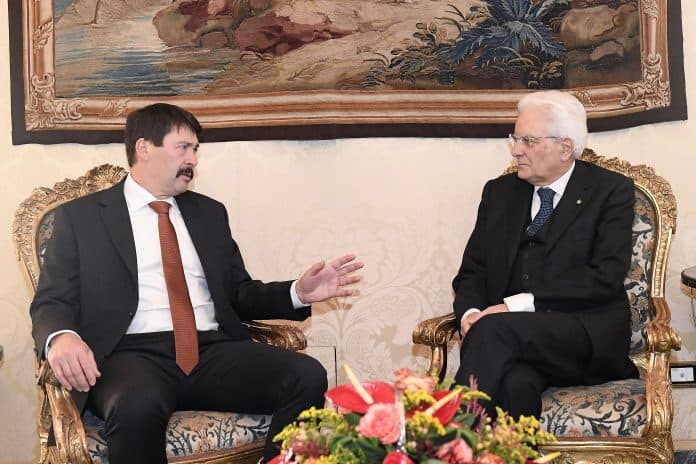 ÁDER János; MATTARELLA, Sergio