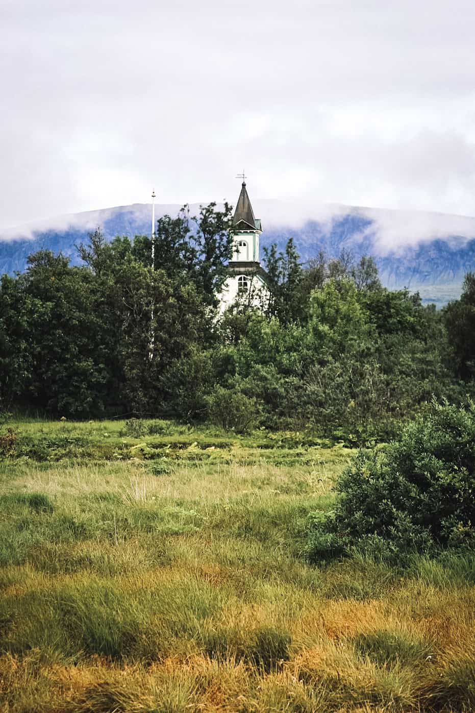 Thingvellir National Park - church