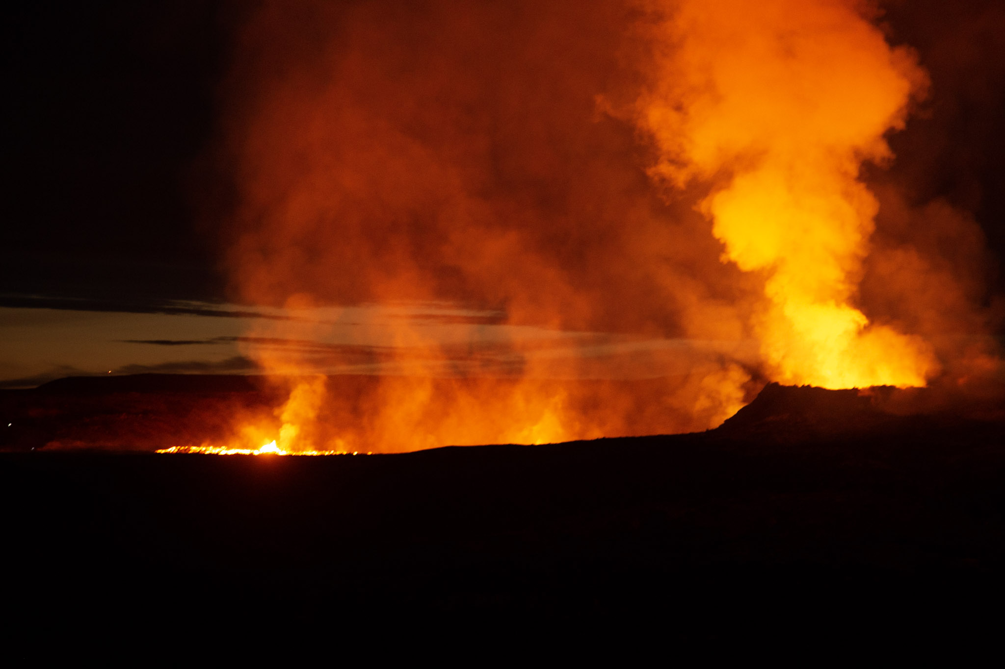 Reykjanes peninsula - Fagradalsfjall volcano eruption