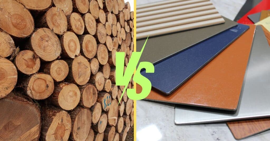 Exploring Sustainable Alternatives: Comparing Timber Cladding and Wooden ACP Sheets