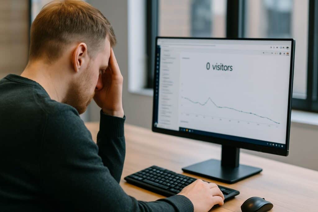 verkkonäkyvyyden puute