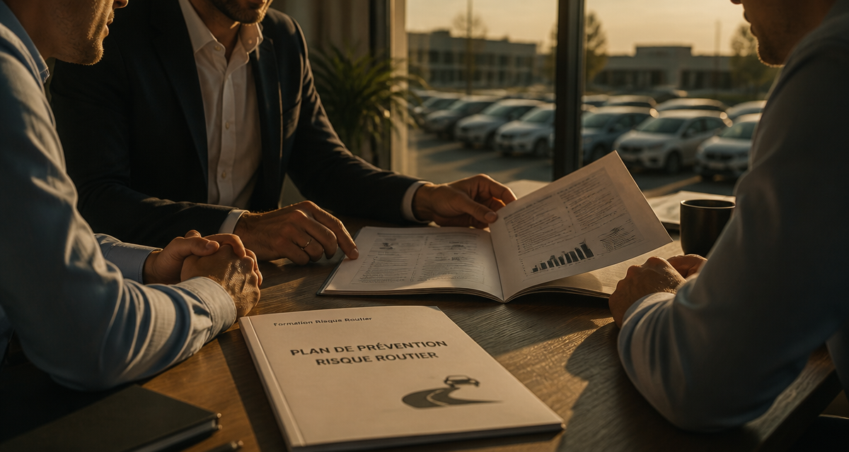 formation risque routier manager salariés plan prévention