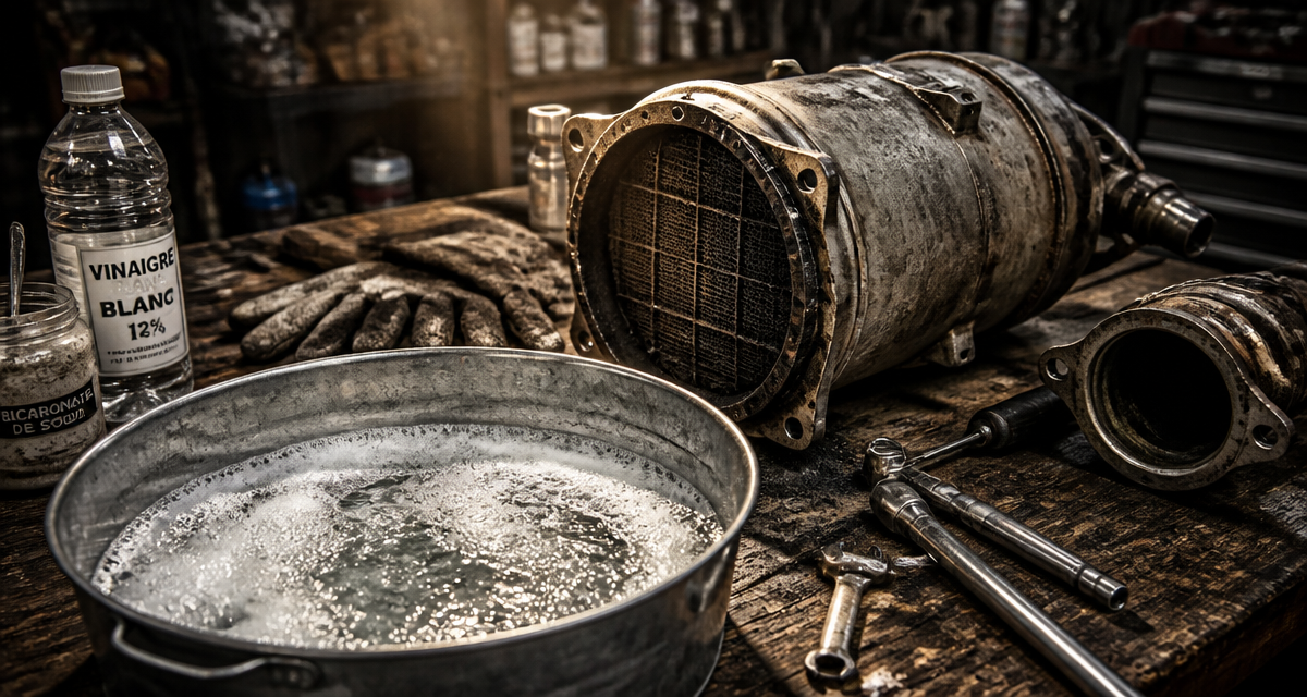 nettoyer le fap filtre à particules au vinaigre