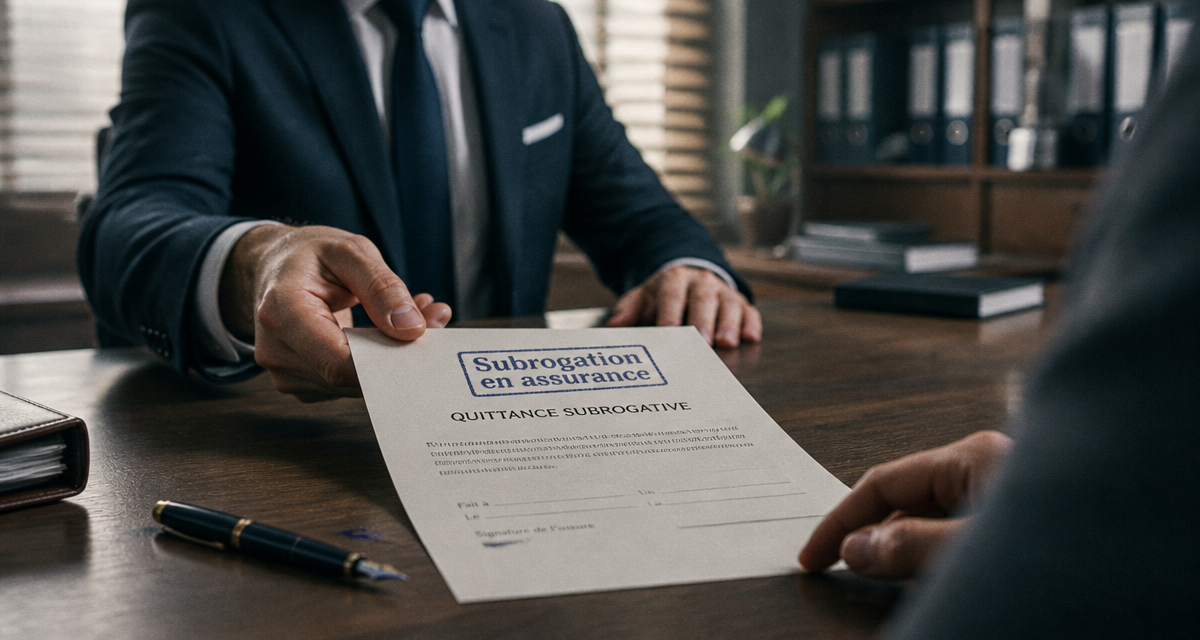 subrogation assurance agent quittance