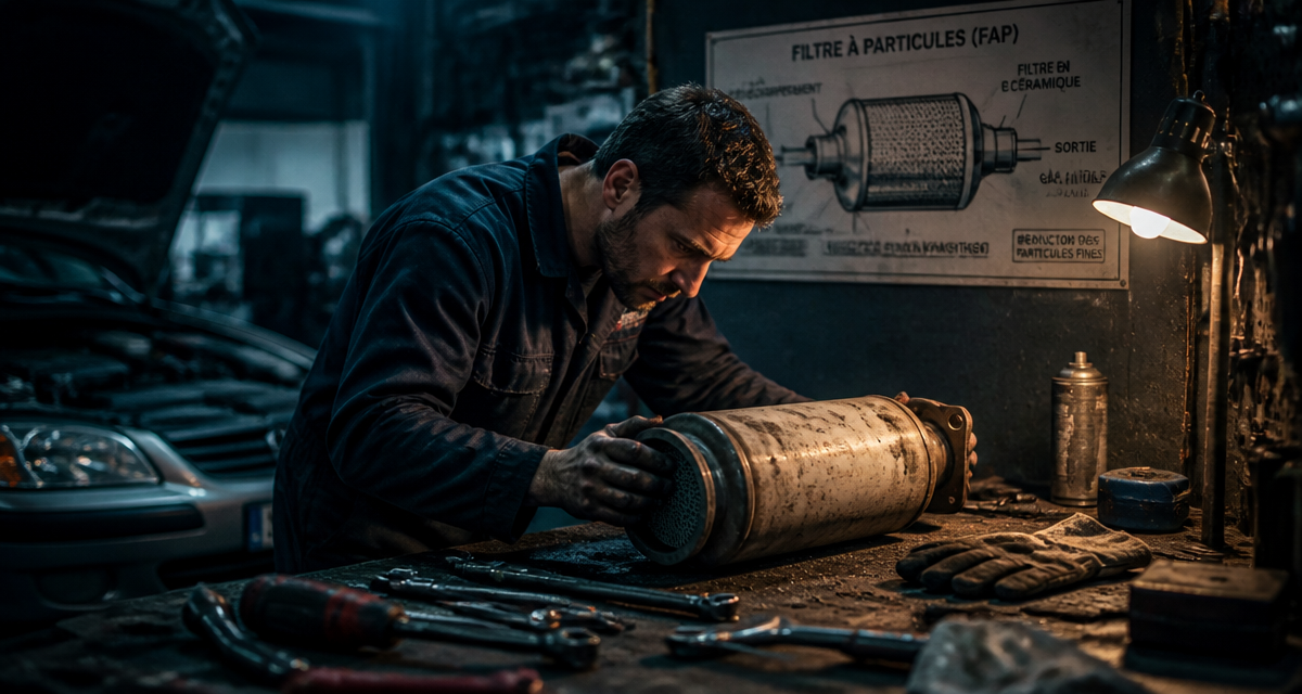 suppression fap mécanicien garage