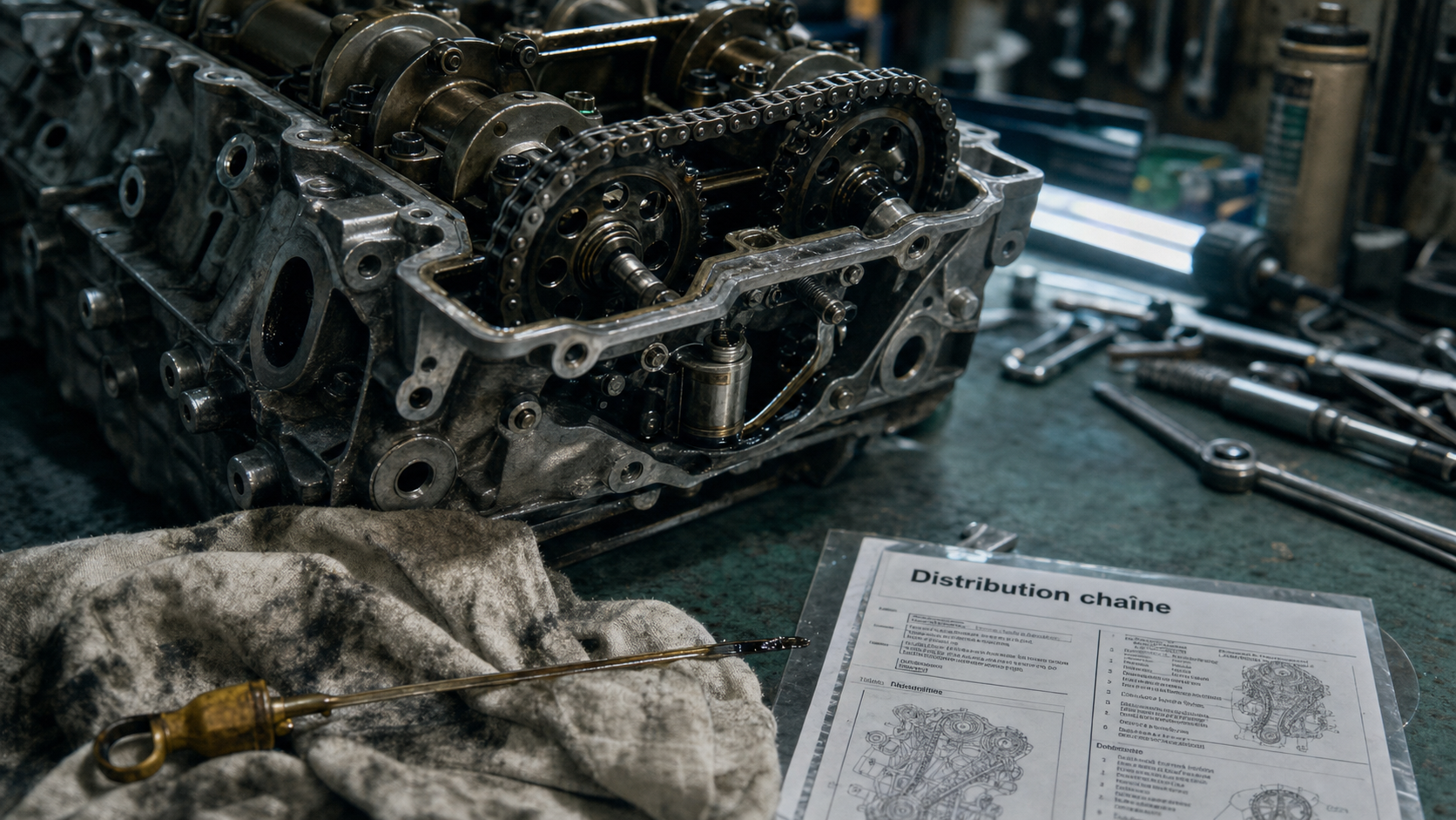 Moteur Renault 1.6 dCi 160 : chaîne ou courroie, distribution fiable en atelier