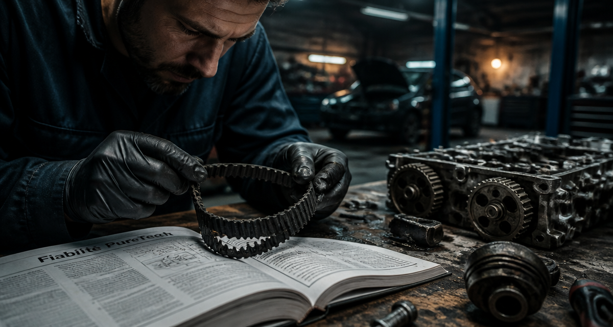 quel sont les moteur puretech éviter courroie usée