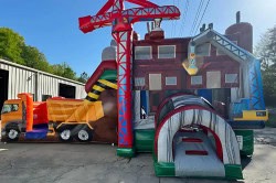 Construction Bounce House Waterslide 1744860886