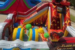 Floor Is Lava Bounce House Top View 1743677061