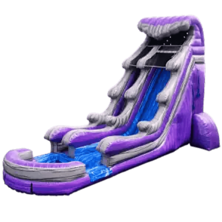 22 FT Midnight Falls Single Lane Slide